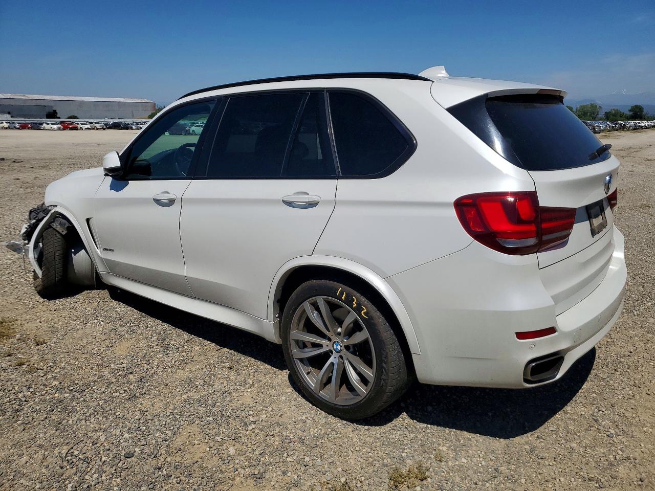 2014 Bmw X5 Xdrive50i White vin: 5UXKR6C54E0C02454