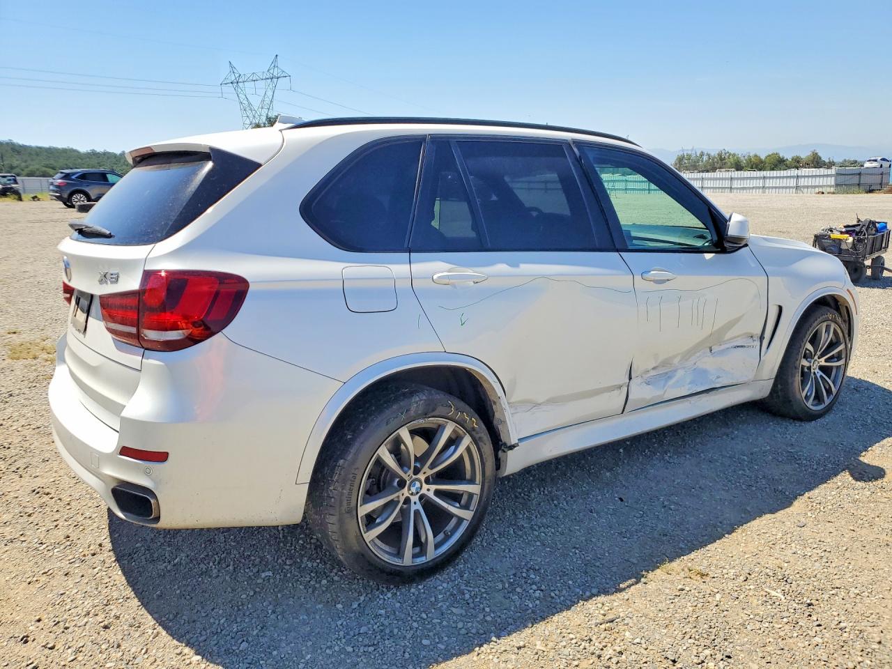 2014 Bmw X5 Xdrive50i White vin: 5UXKR6C54E0C02454