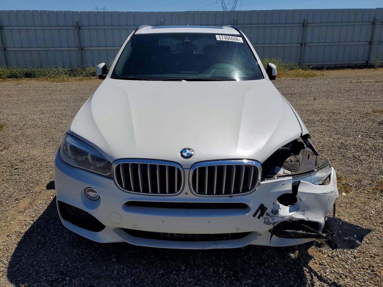 2014 Bmw X5 Xdrive50i White vin: 5UXKR6C54E0C02454