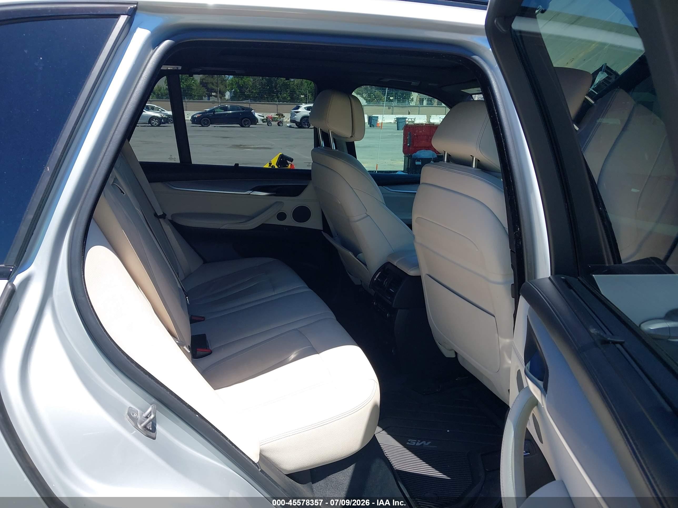 2015 Bmw X5 Xdrive50i Silver vin: 5UXKR6C54F0J74654