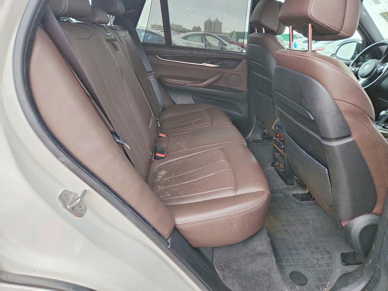 2015 Bmw X5 Xdrive50i White vin: 5UXKR6C54F0J77540