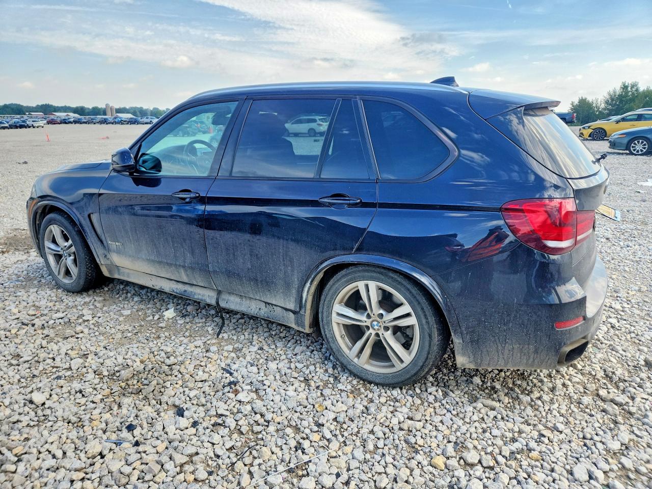 2015 Bmw X5 Xdrive50i Blue vin: 5UXKR6C55F0J75280