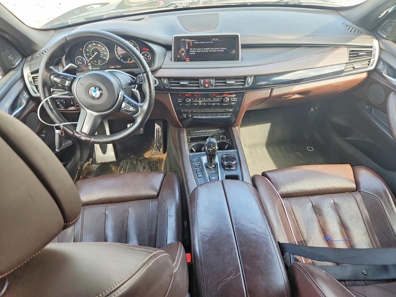2015 Bmw X5 Xdrive50i Blue vin: 5UXKR6C55F0J75280
