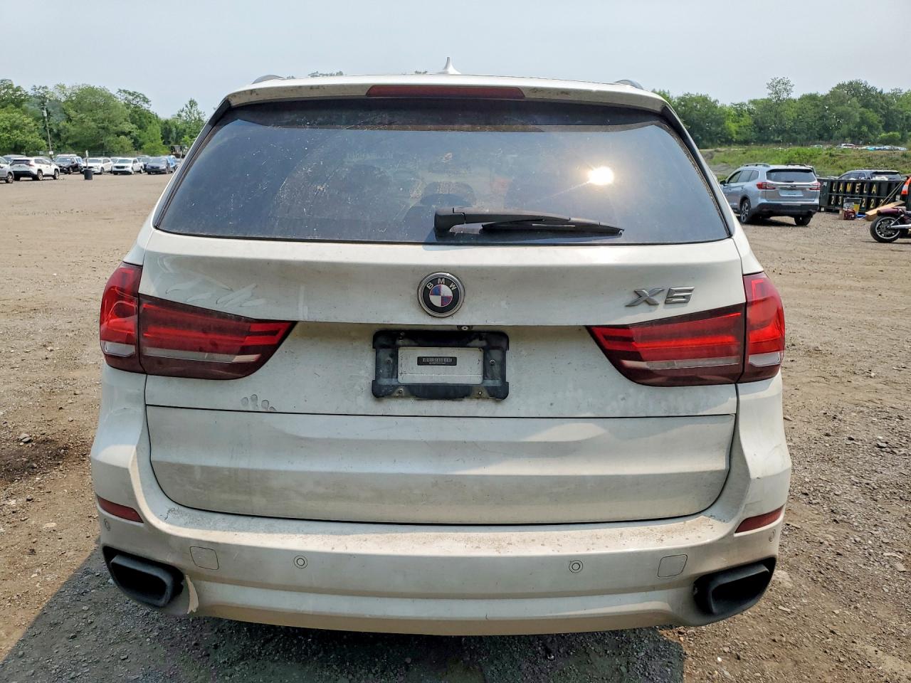2015 Bmw X5 Xdrive50i Белый vin: 5UXKR6C55F0J75697