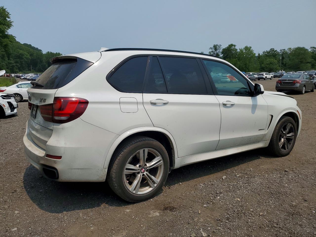 2015 Bmw X5 Xdrive50i Белый vin: 5UXKR6C55F0J75697