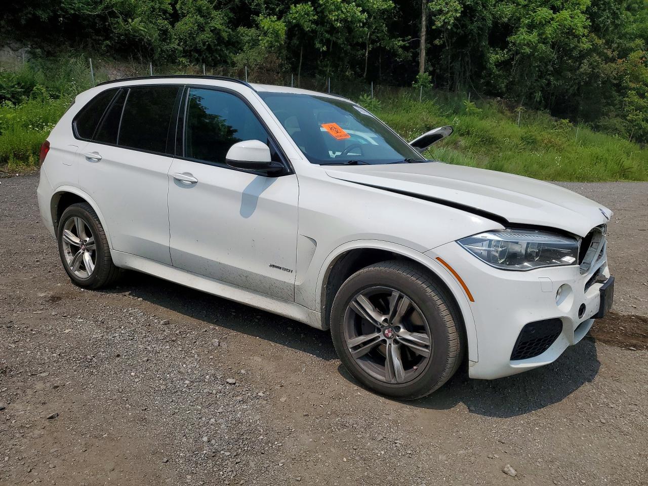 2015 Bmw X5 Xdrive50i Белый vin: 5UXKR6C55F0J75697