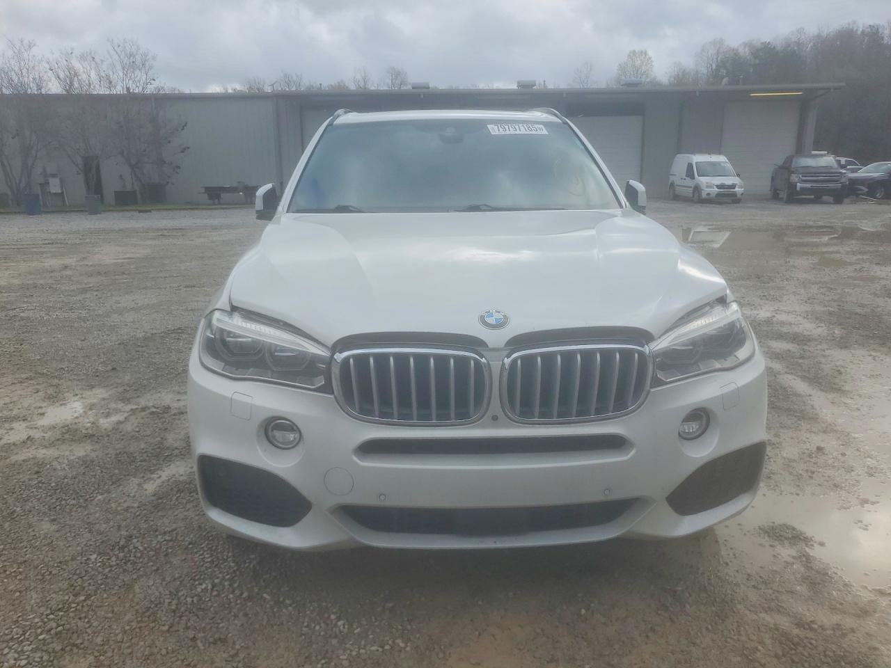 2015 Bmw X5 Xdrive50i White vin: 5UXKR6C55F0J77403