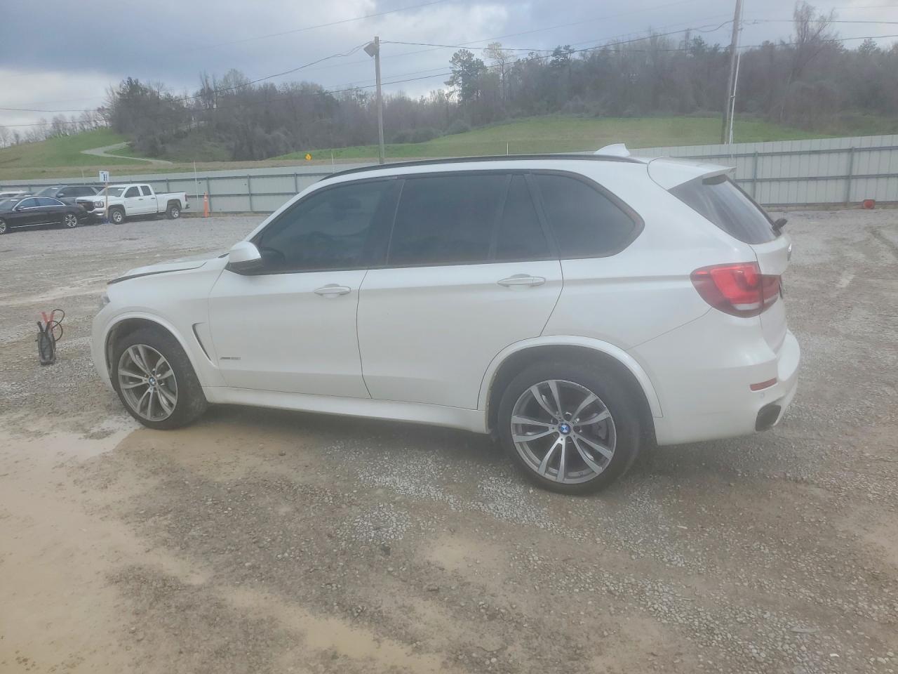 2015 Bmw X5 Xdrive50i White vin: 5UXKR6C55F0J77403