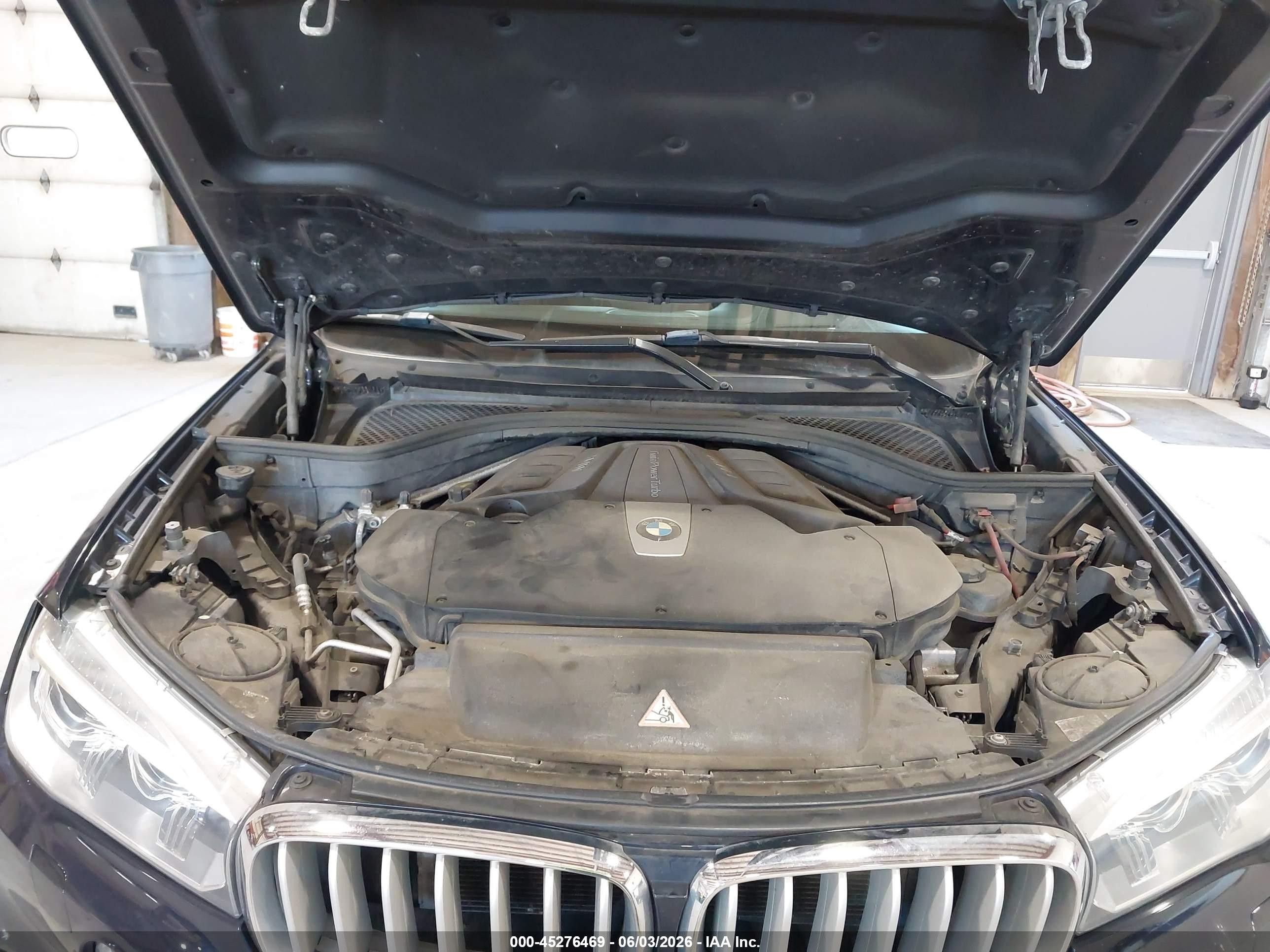 2015 Bmw X5 Xdrive50i Navy vin: 5UXKR6C55F0J78292