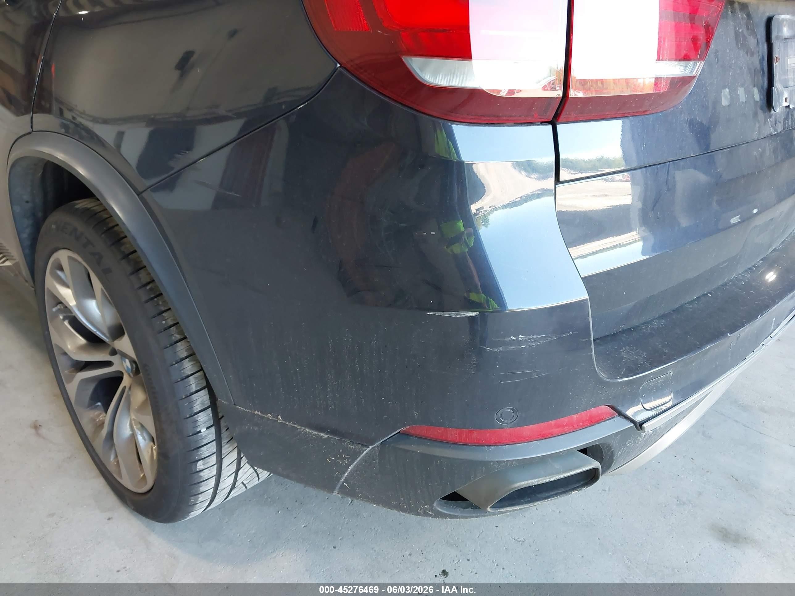 2015 Bmw X5 Xdrive50i Navy vin: 5UXKR6C55F0J78292