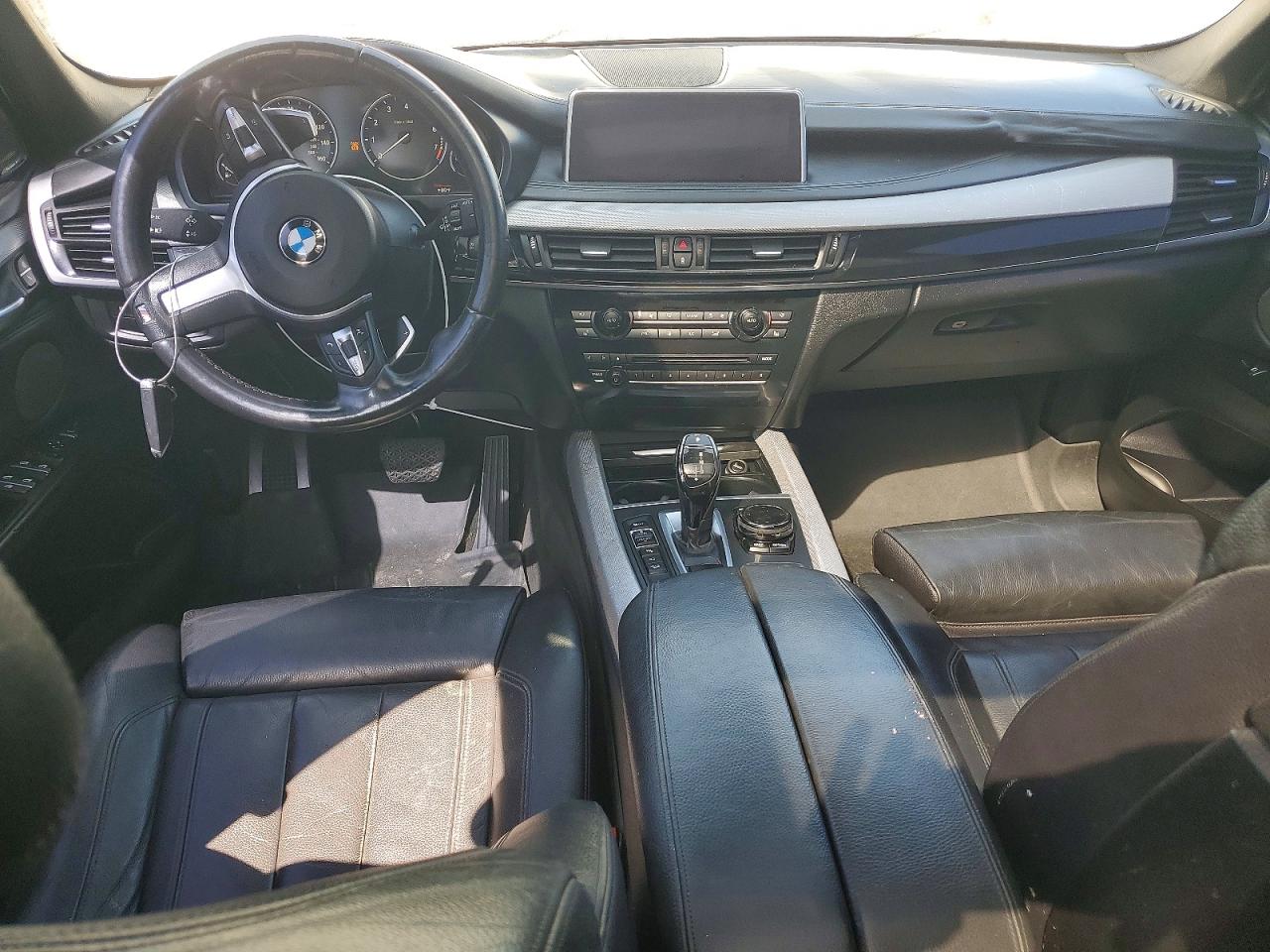 2015 Bmw X5 Xdrive50i White vin: 5UXKR6C56F0J74638