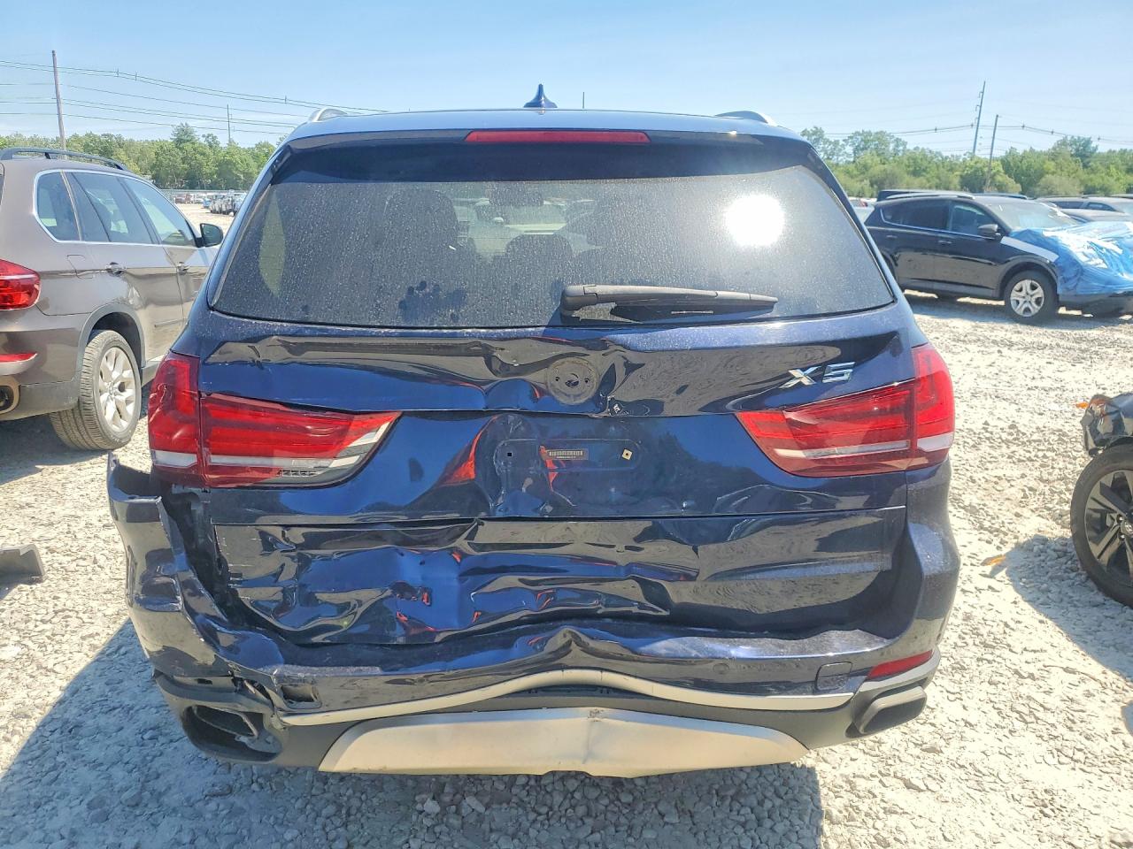 2014 Bmw X5 Xdrive50i Синий vin: 5UXKR6C57E0J72749
