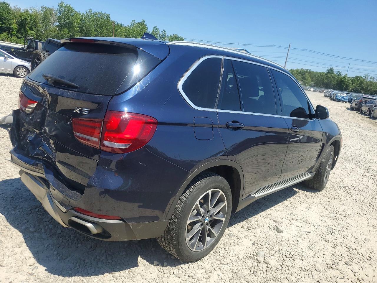 2014 Bmw X5 Xdrive50i Синий vin: 5UXKR6C57E0J72749