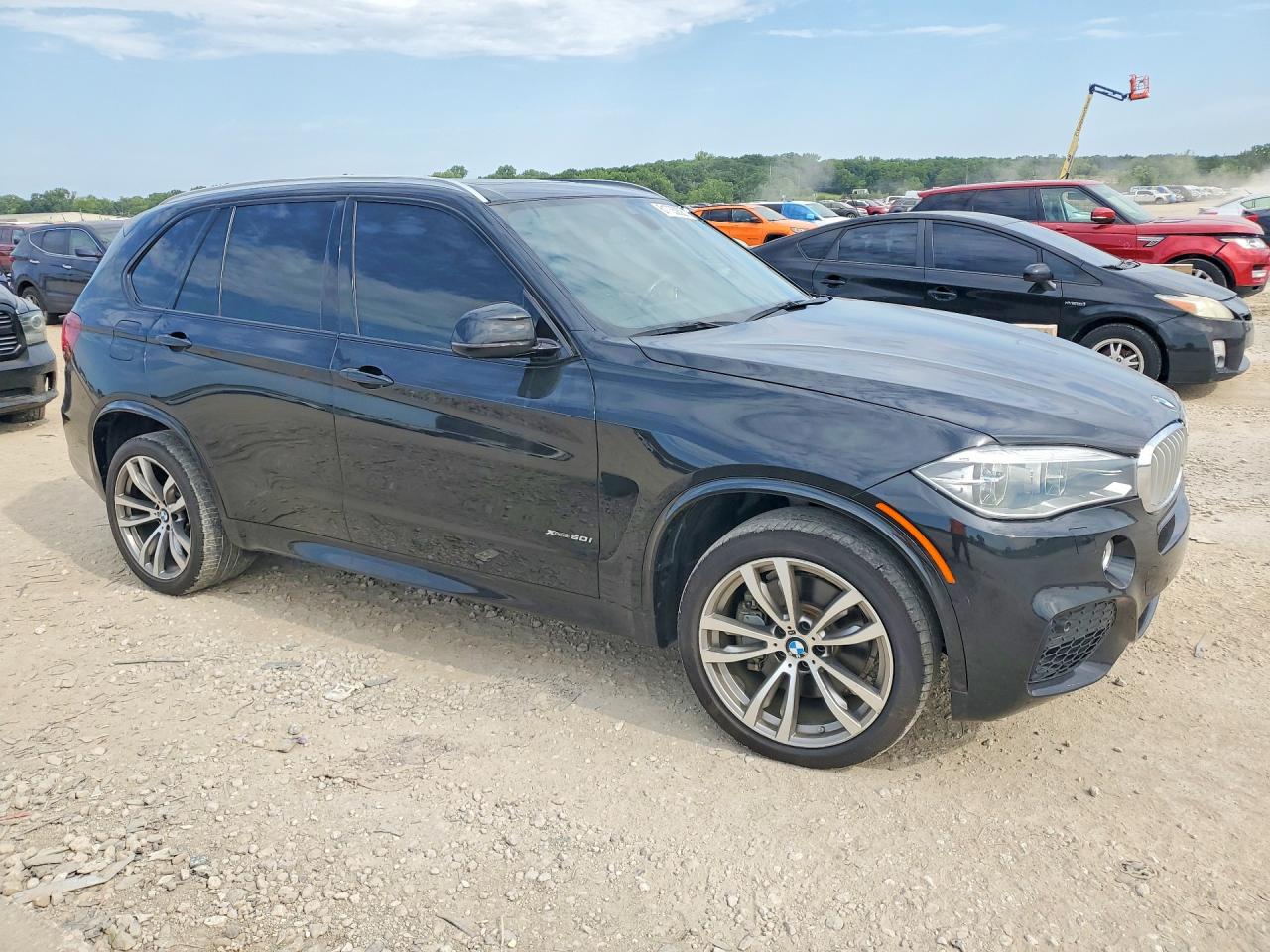 2015 Bmw X5 Xdrive50i Черный vin: 5UXKR6C57F0J73840