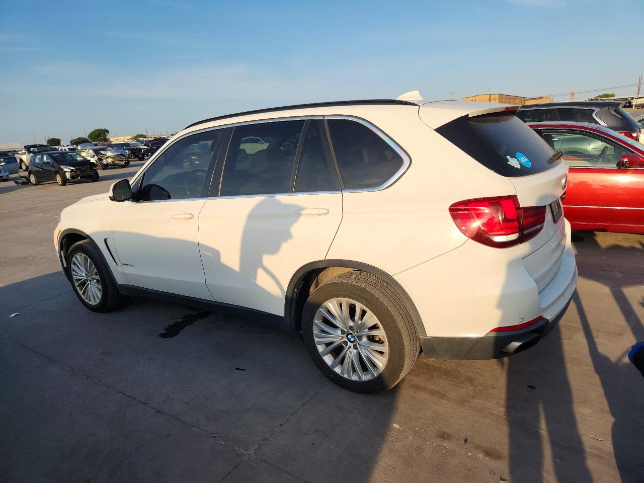 2015 Bmw X5 Xdrive50i White vin: 5UXKR6C57F0J76429