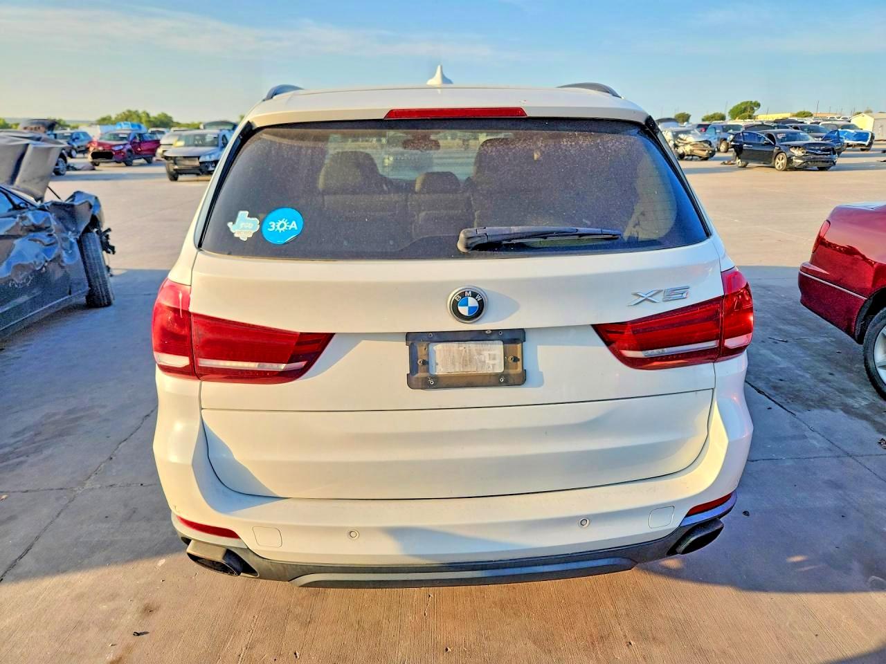 2015 Bmw X5 Xdrive50i White vin: 5UXKR6C57F0J76429