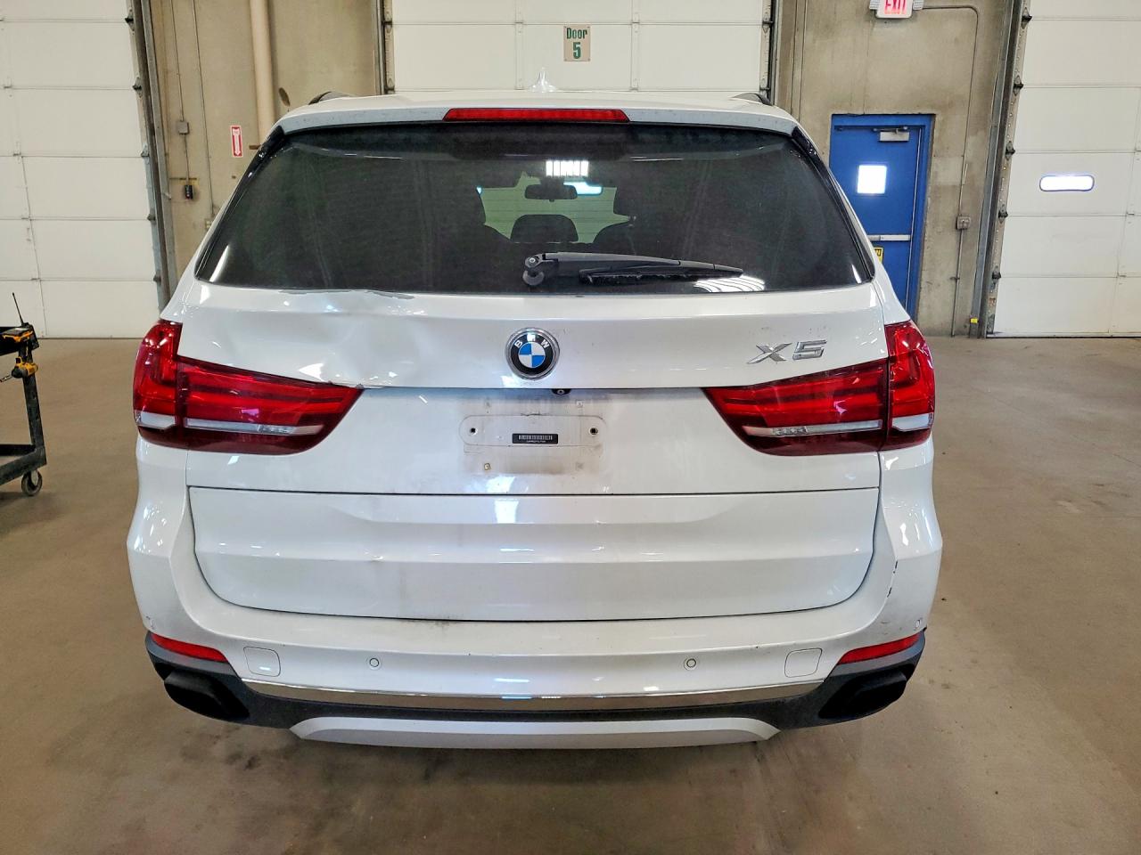 2015 Bmw X5 Xdrive50i White vin: 5UXKR6C57F0J77046