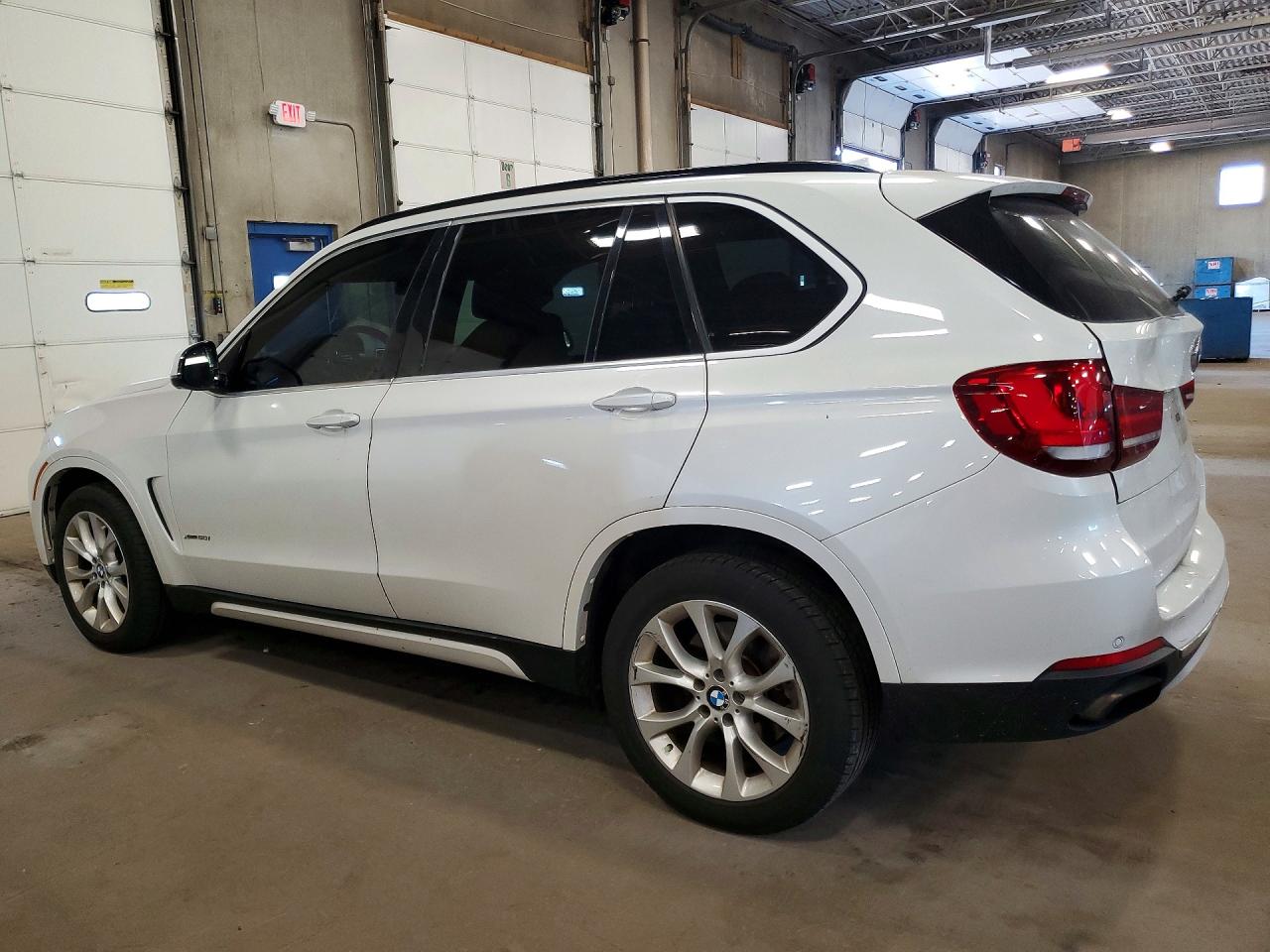 2015 Bmw X5 Xdrive50i White vin: 5UXKR6C57F0J77046