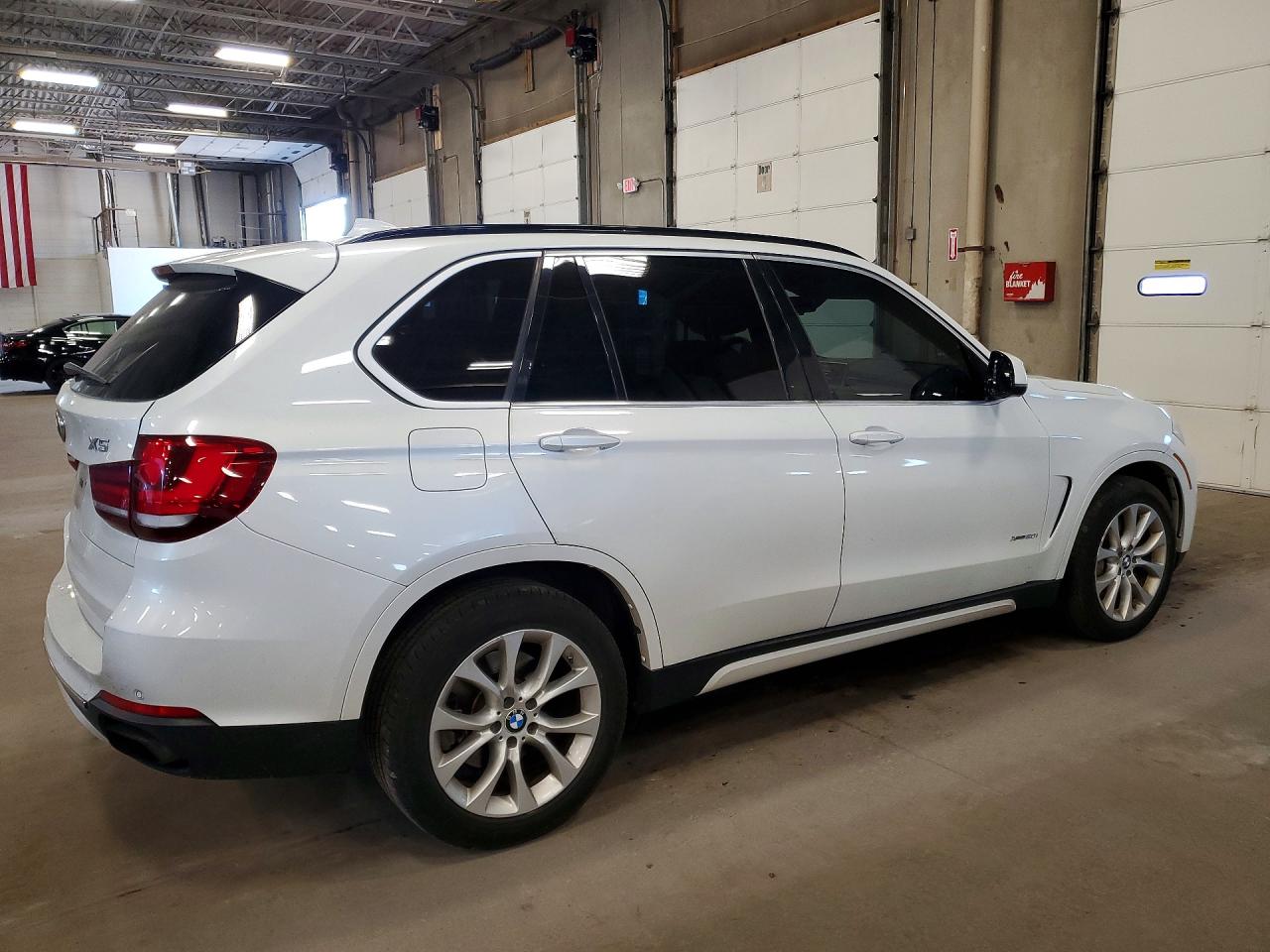 2015 Bmw X5 Xdrive50i White vin: 5UXKR6C57F0J77046