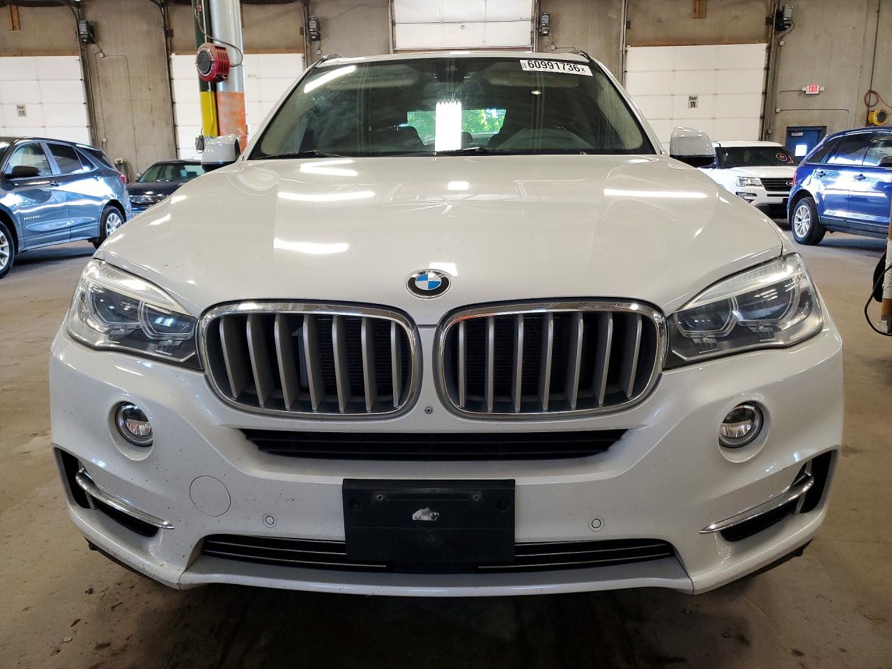 2015 Bmw X5 Xdrive50i White vin: 5UXKR6C57F0J77046