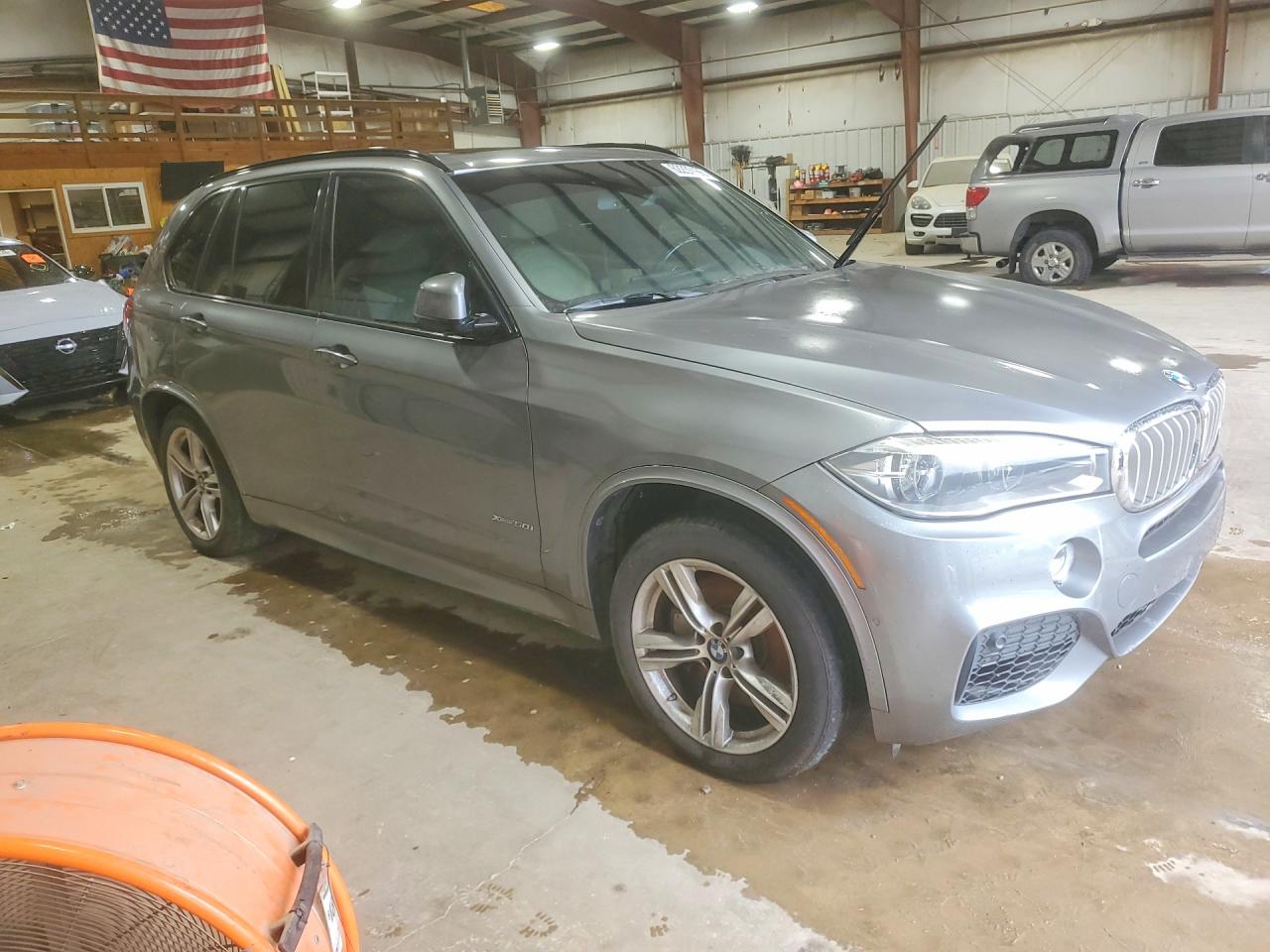 2015 Bmw X5 Xdrive50i Gray vin: 5UXKR6C57F0J79136