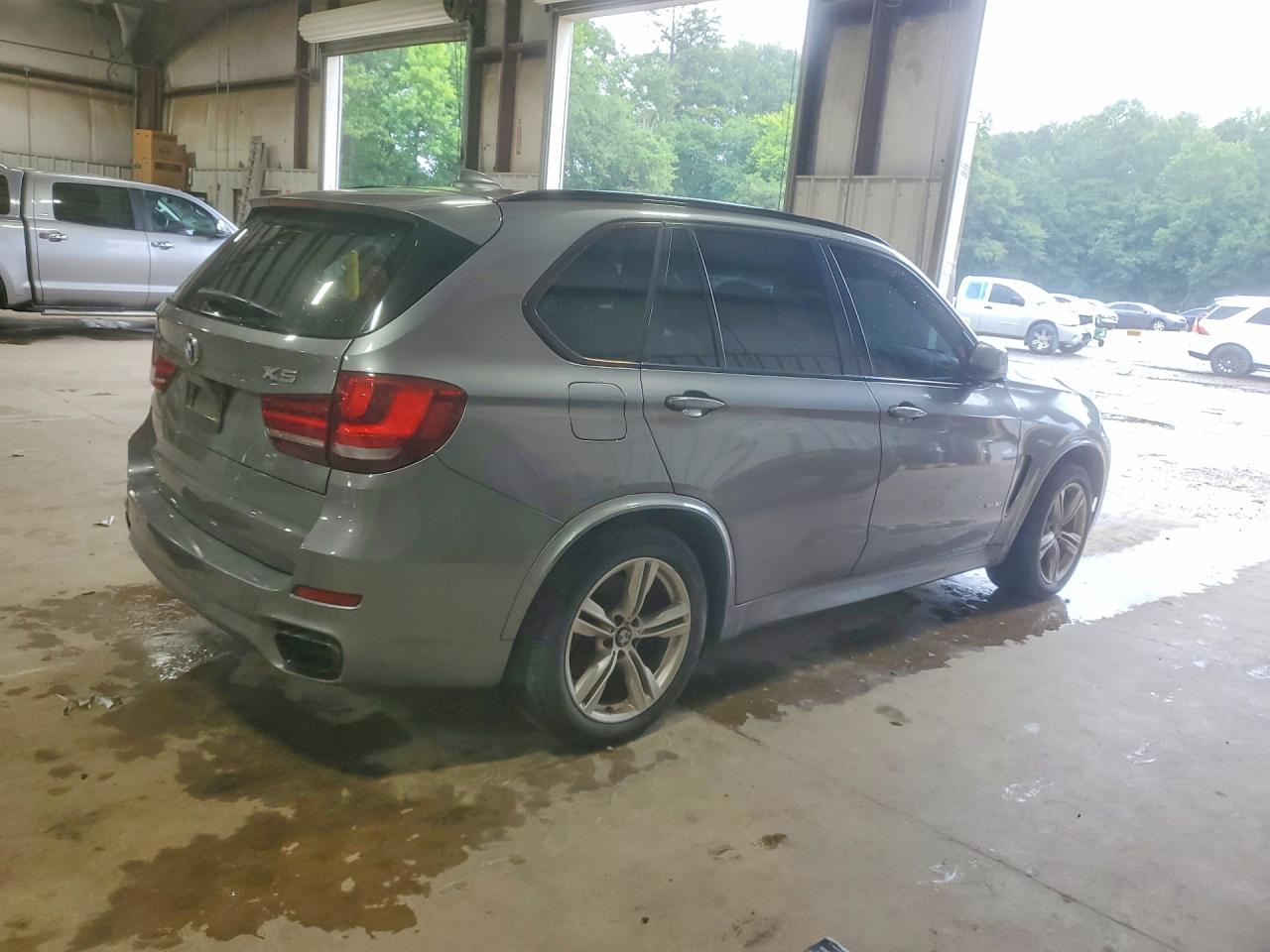 2015 Bmw X5 Xdrive50i Gray vin: 5UXKR6C57F0J79136
