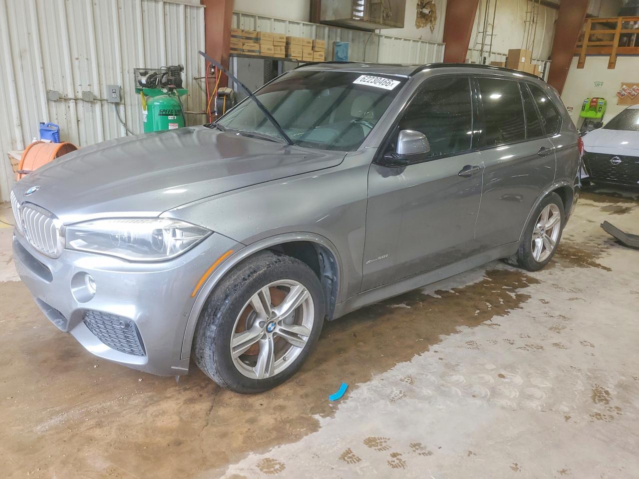 2015 Bmw X5 Xdrive50i Gray vin: 5UXKR6C57F0J79136
