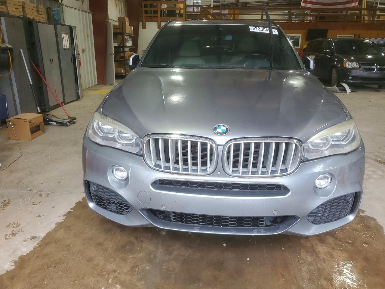 2015 Bmw X5 Xdrive50i Gray vin: 5UXKR6C57F0J79136