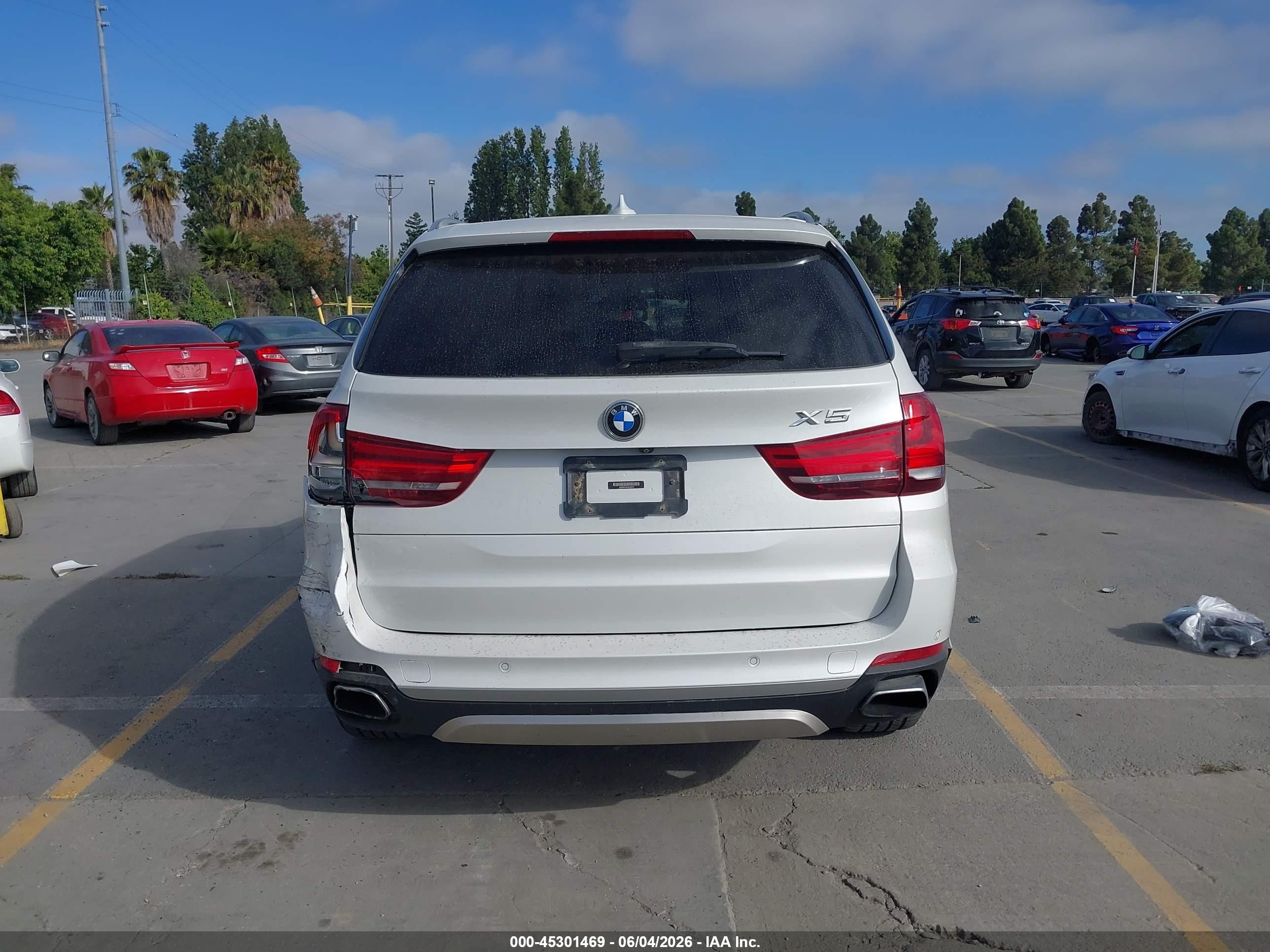 2017 Bmw X5 Xdrive50i White vin: 5UXKR6C58H0J84512