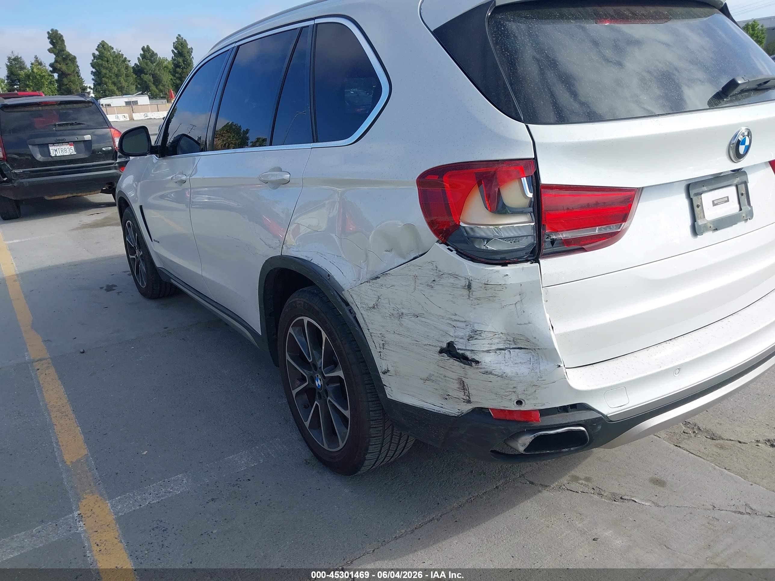 2017 Bmw X5 Xdrive50i White vin: 5UXKR6C58H0J84512
