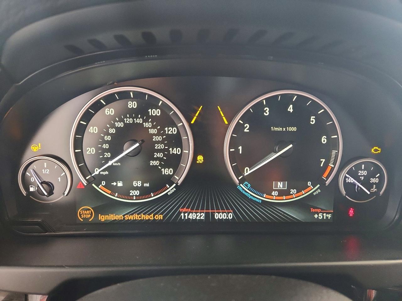2014 Bmw X5 Xdrive50i Черный vin: 5UXKR6C59E0J72333