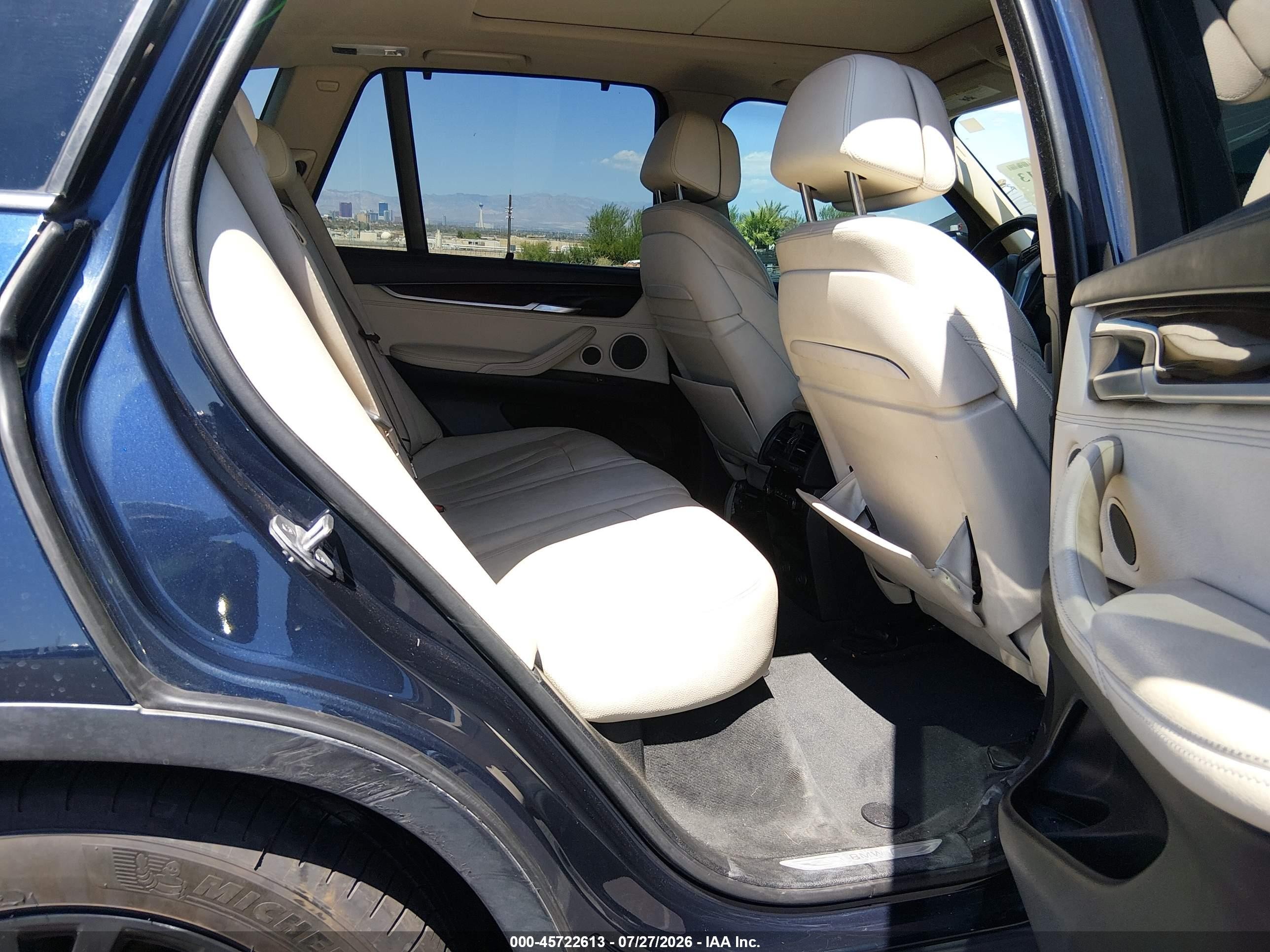 2015 Bmw X5 Xdrive50i Black vin: 5UXKR6C59F0J74200
