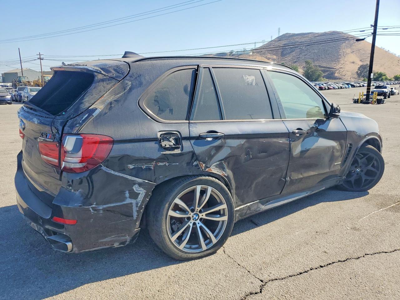 2015 Bmw X5 Xdrive50i Black vin: 5UXKR6C59F0J74939