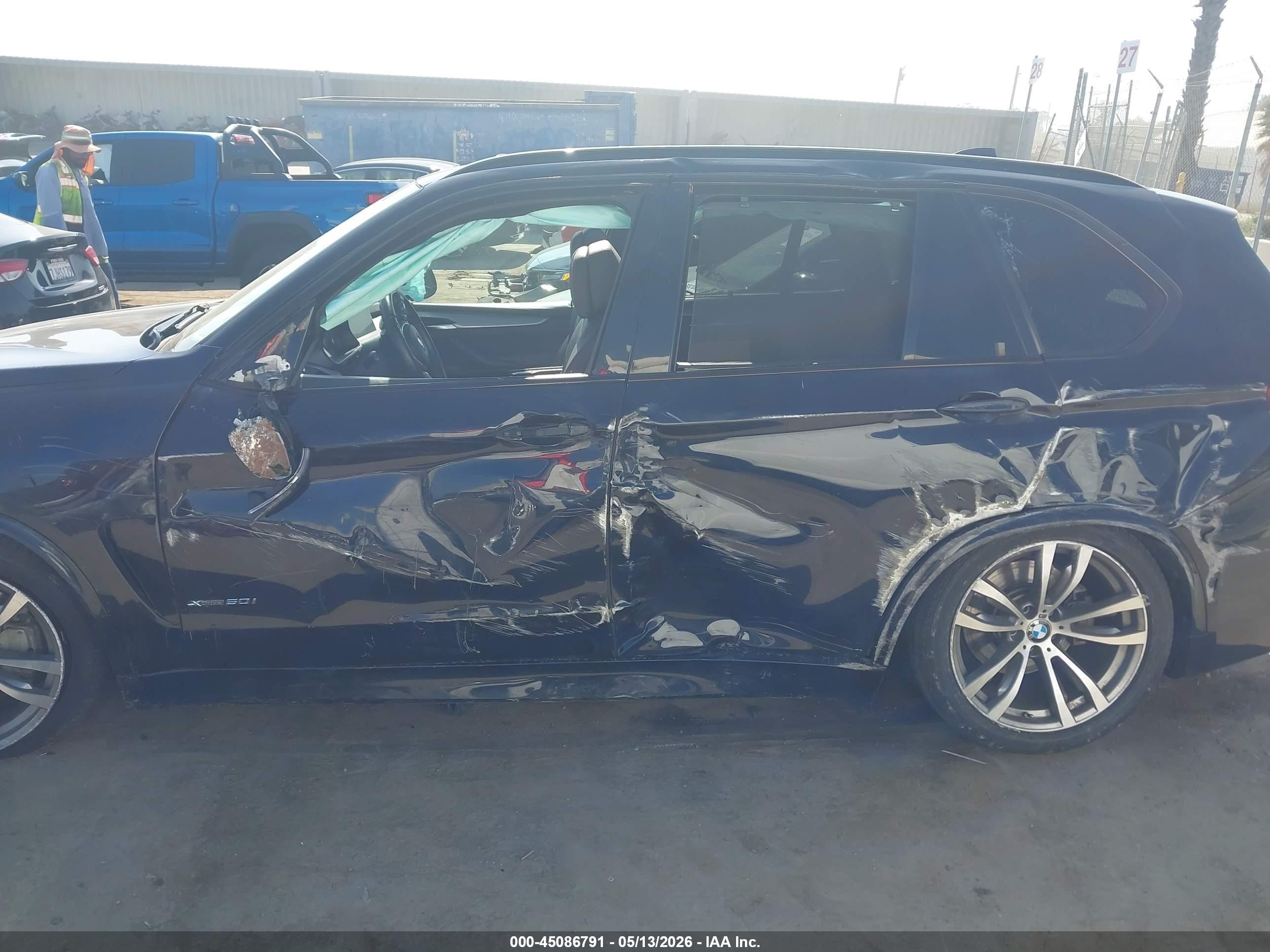 2014 Bmw X5 Xdrive50i Black vin: 5UXKR6C5XE0C02149