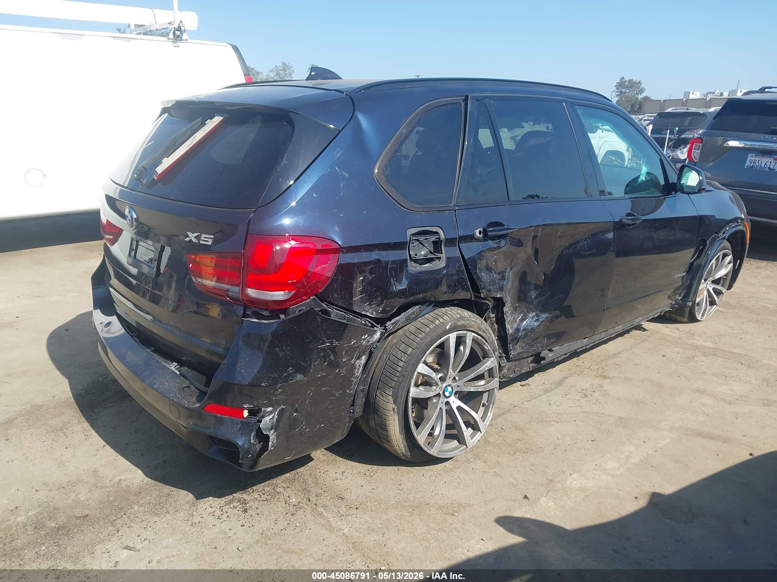 2014 Bmw X5 Xdrive50i Black vin: 5UXKR6C5XE0C02149