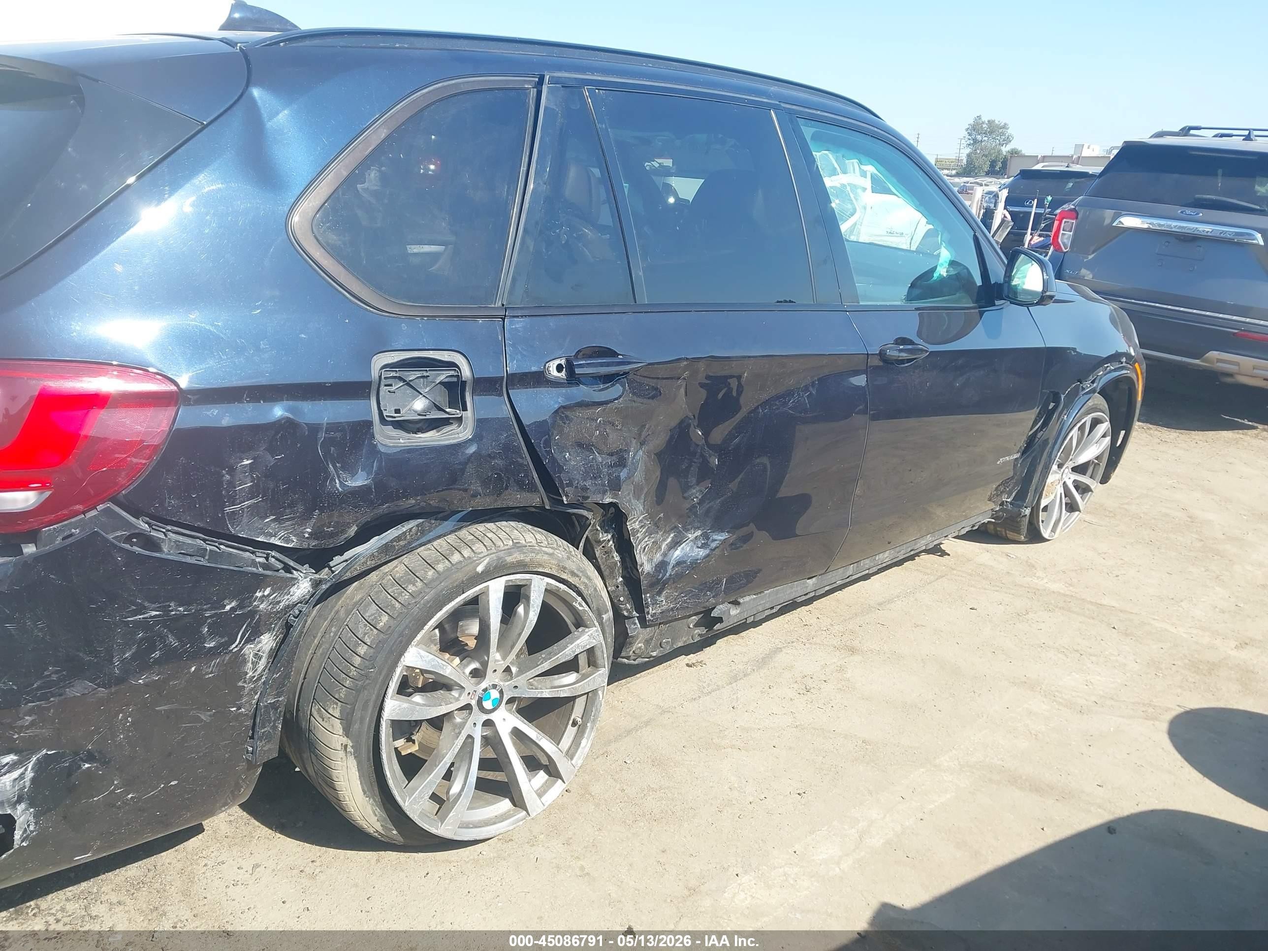 2014 Bmw X5 Xdrive50i Black vin: 5UXKR6C5XE0C02149