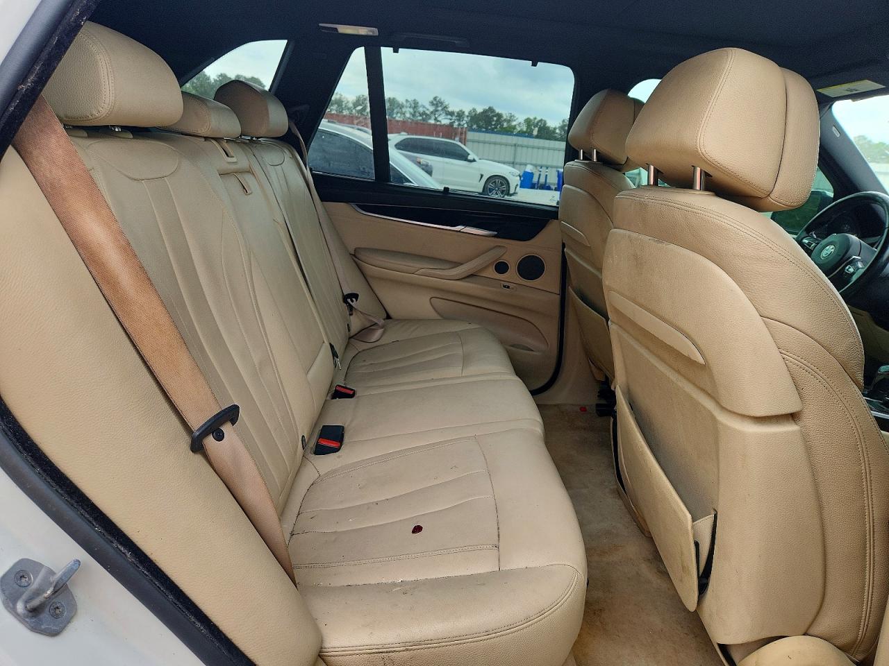 2015 Bmw X5 Xdrive50i White vin: 5UXKR6C5XF0J77316
