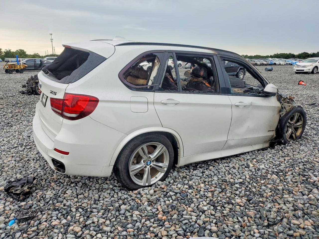 2016 Bmw X5 Xdrive50i White vin: 5UXKR6C5XG0J79858