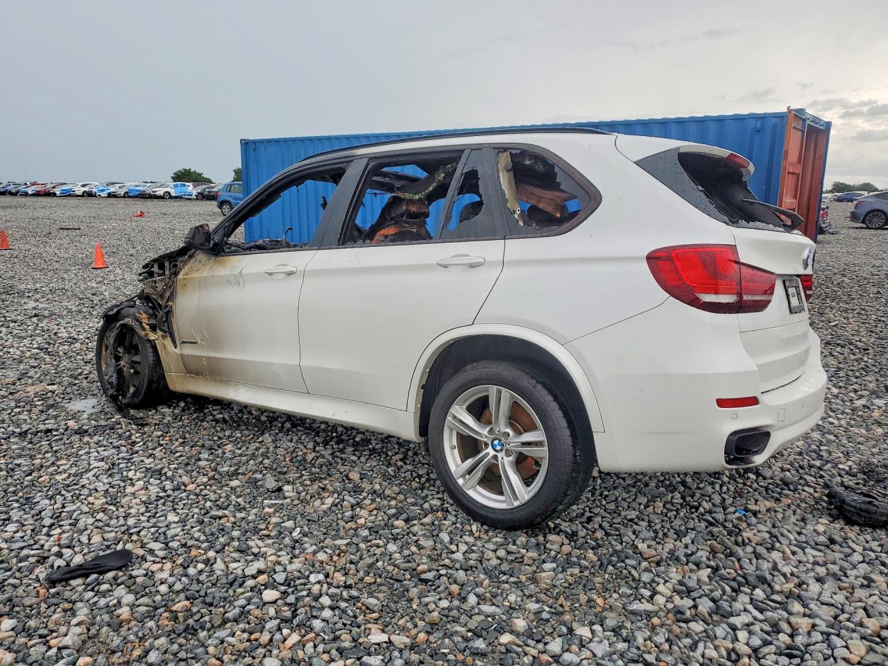 2016 Bmw X5 Xdrive50i White vin: 5UXKR6C5XG0J79858