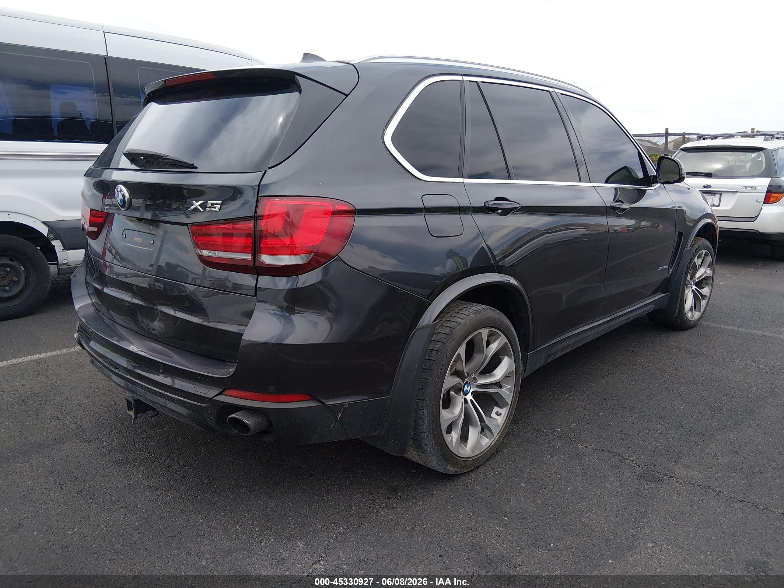 2015 Bmw X5 Xdrive35d Gray vin: 5UXKS4C51F0N09314