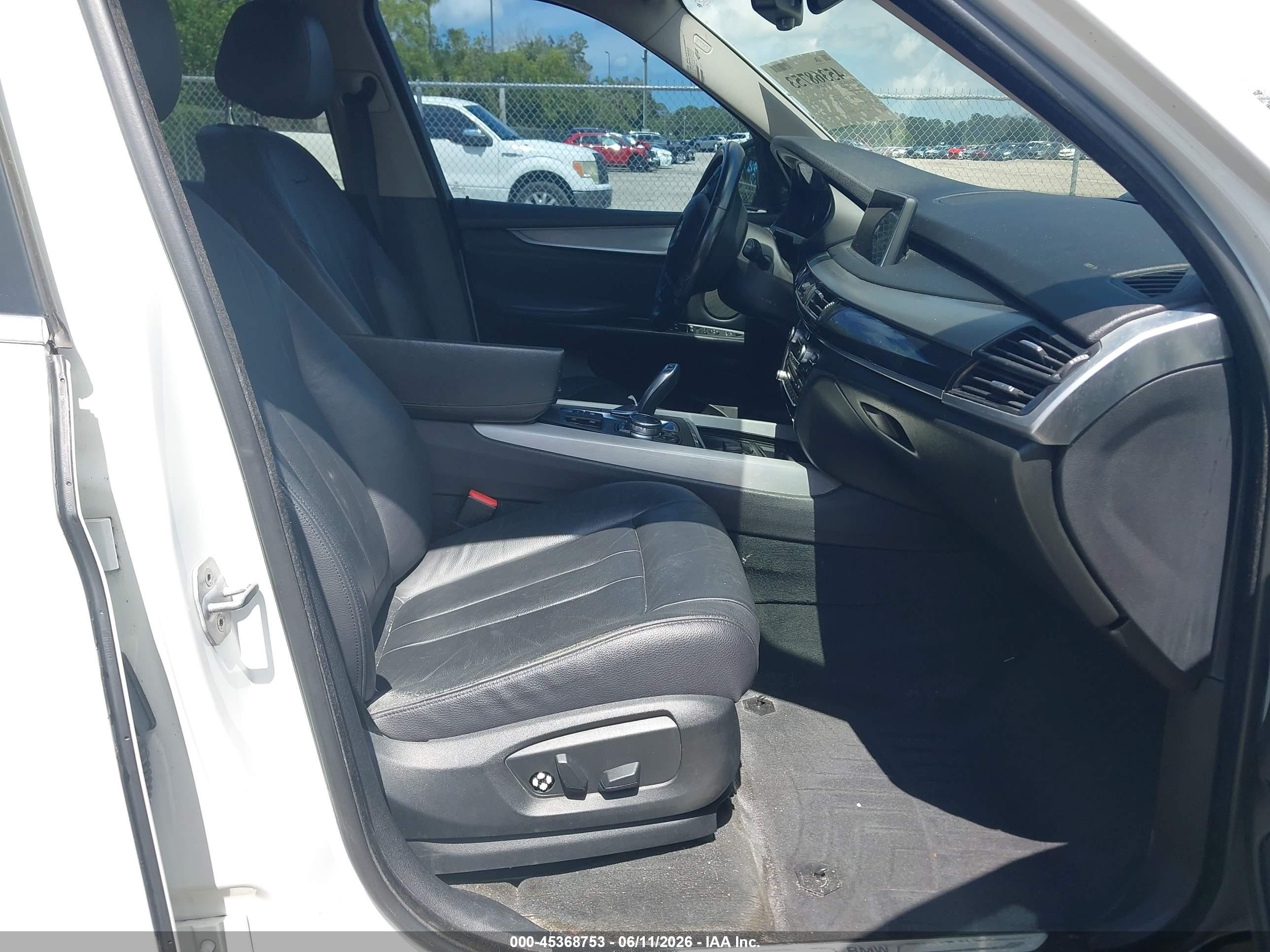2015 Bmw X5 Xdrive35d White vin: 5UXKS4C53F0N06544