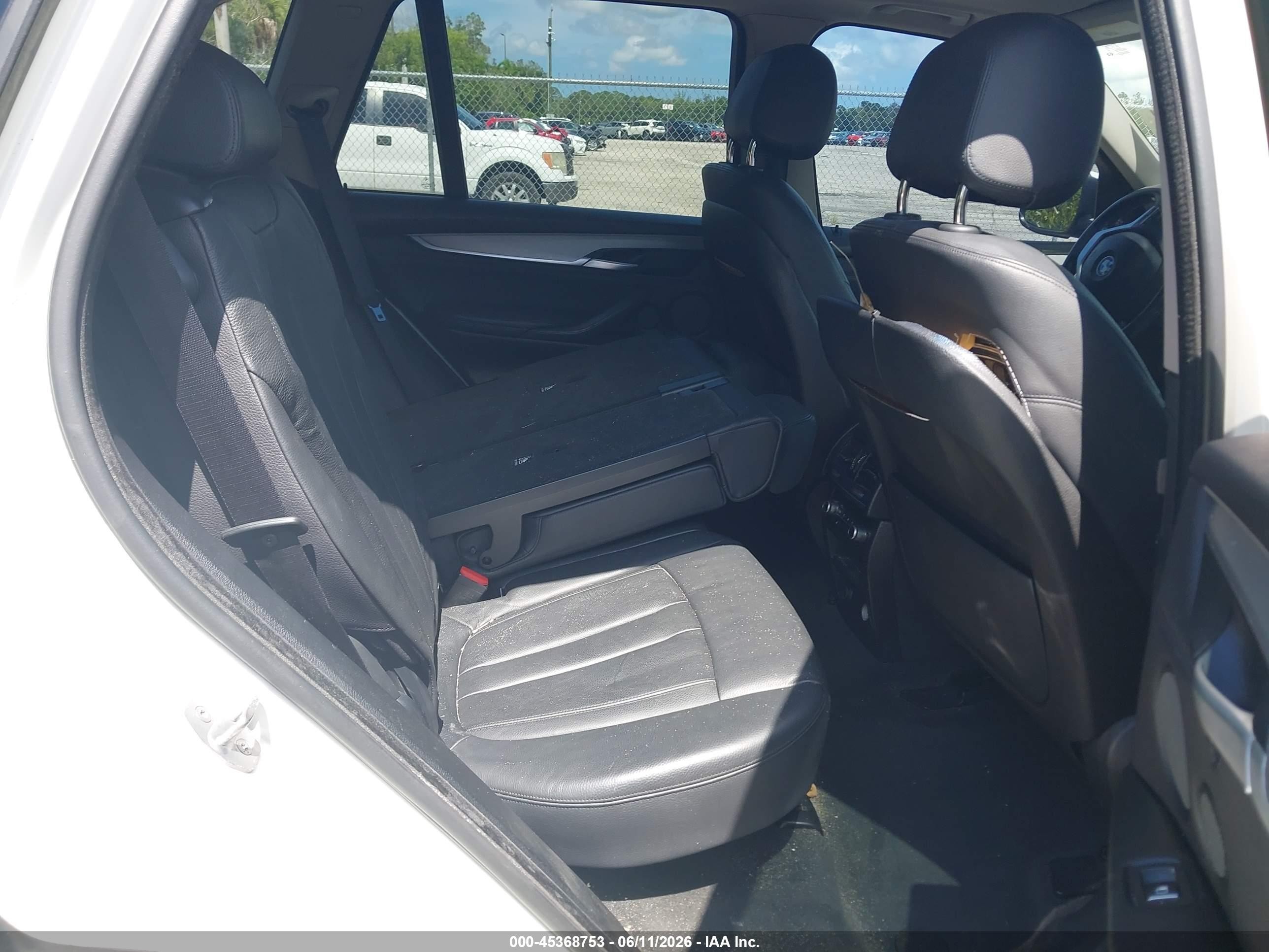 2015 Bmw X5 Xdrive35d White vin: 5UXKS4C53F0N06544