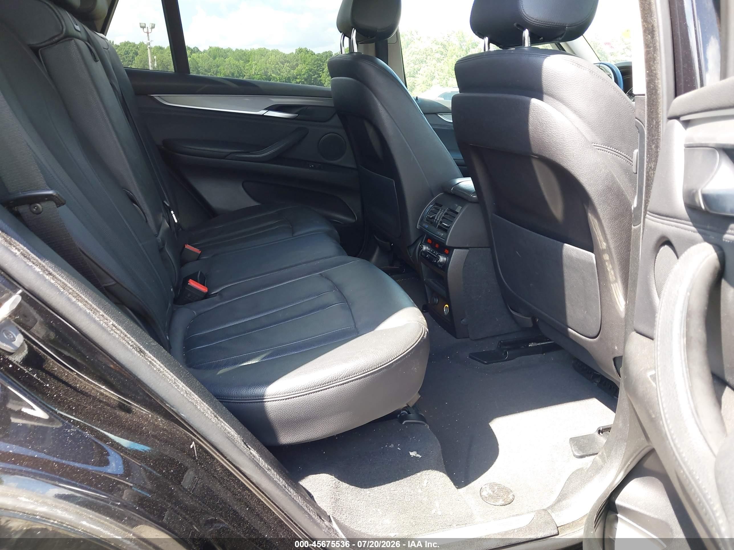 2015 Bmw X5 Xdrive35d Черный vin: 5UXKS4C53F0N06608