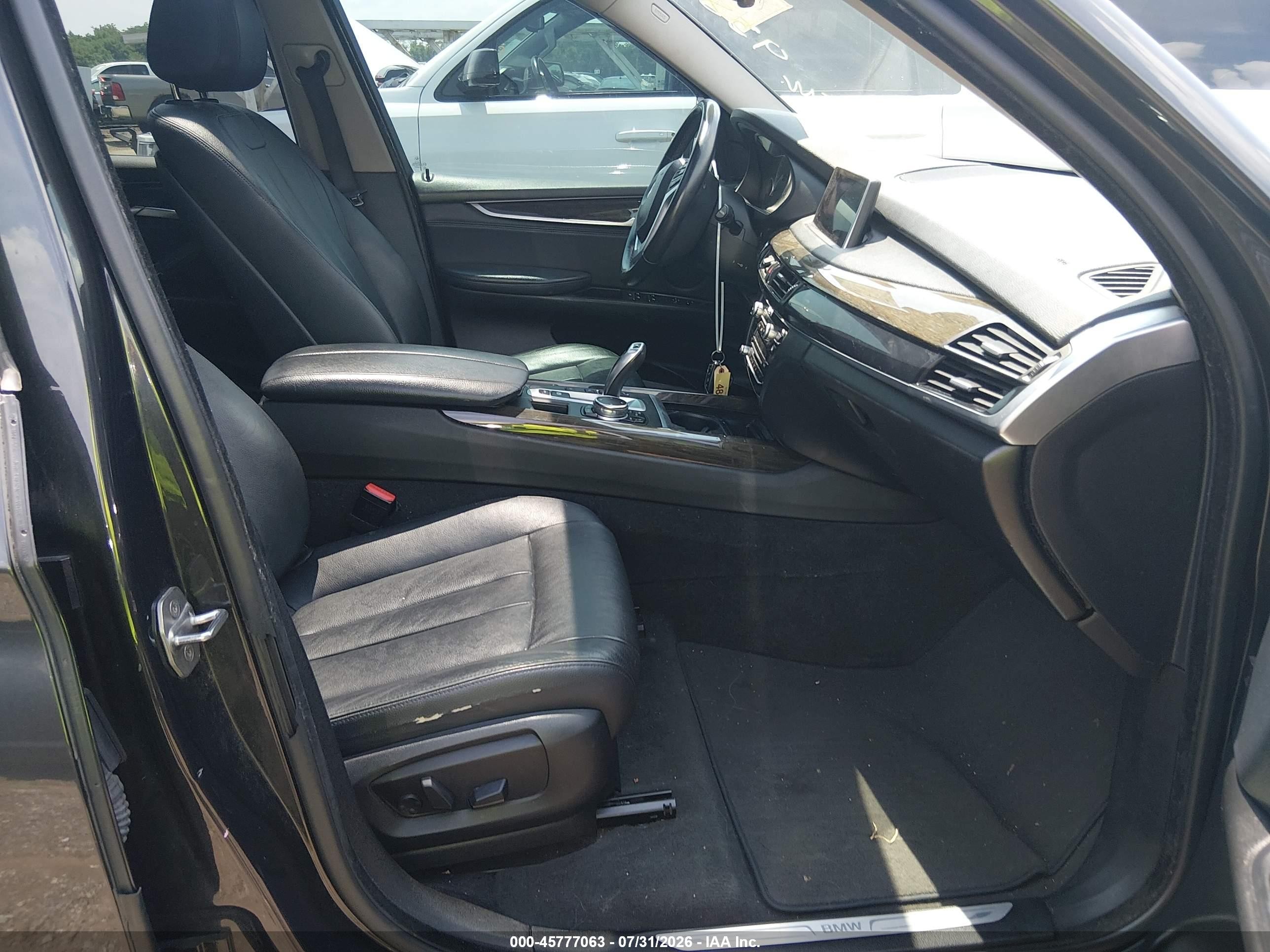 2015 Bmw X5 Xdrive35d Черный vin: 5UXKS4C53F0N09587