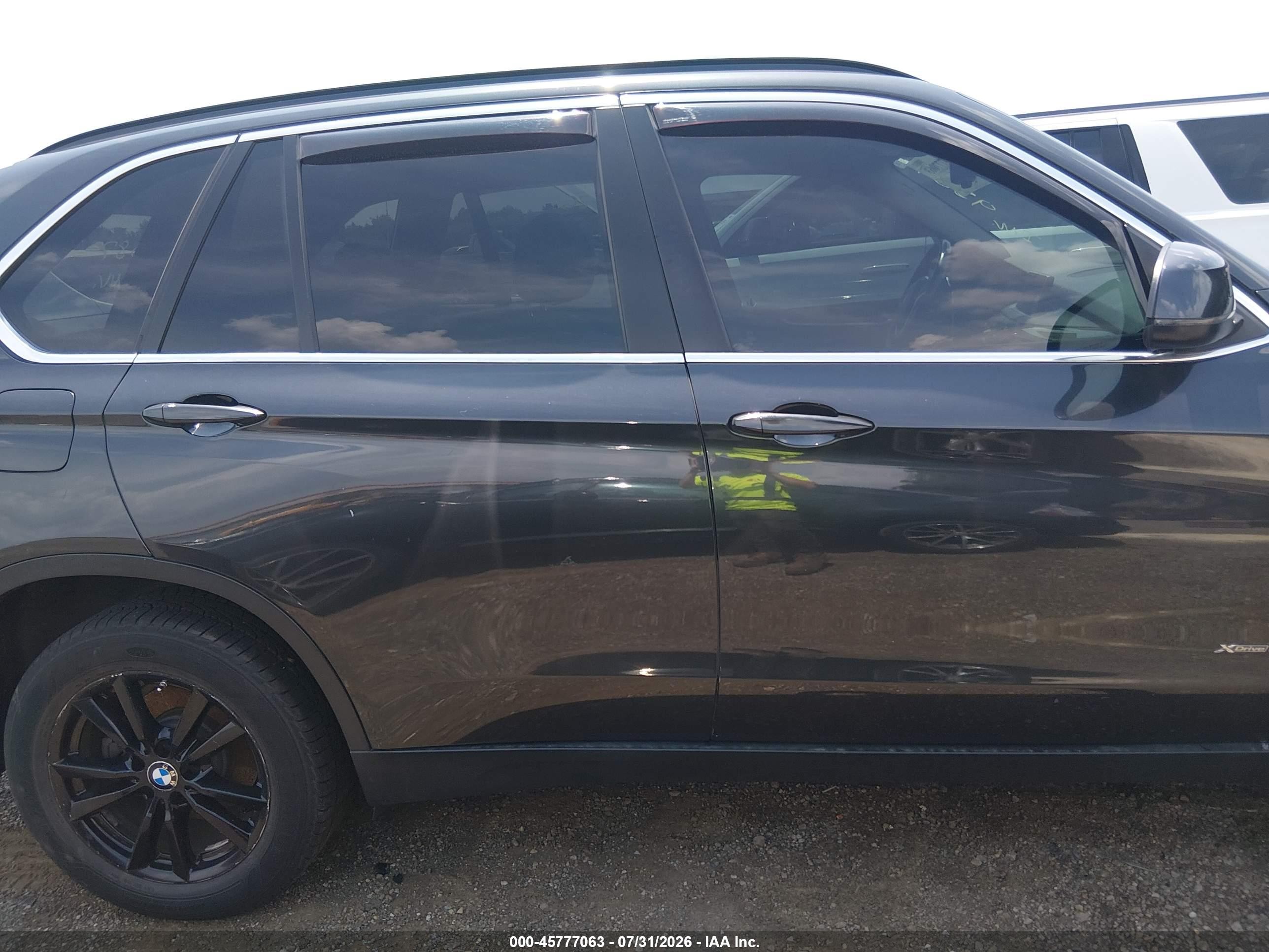 2015 Bmw X5 Xdrive35d Черный vin: 5UXKS4C53F0N09587