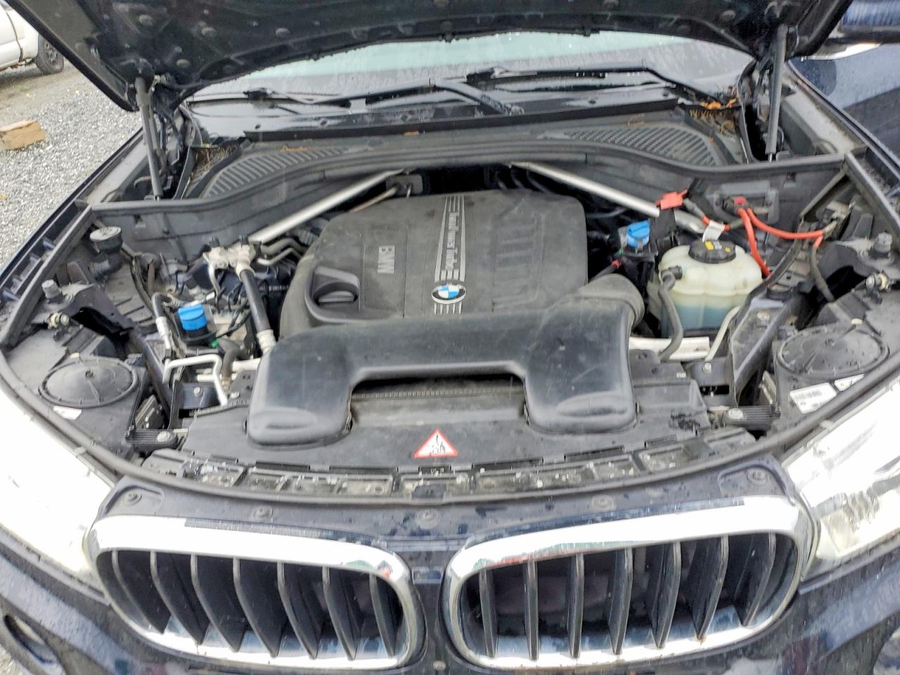 2015 Bmw X5 Xdrive35d Blue vin: 5UXKS4C53F0N11694