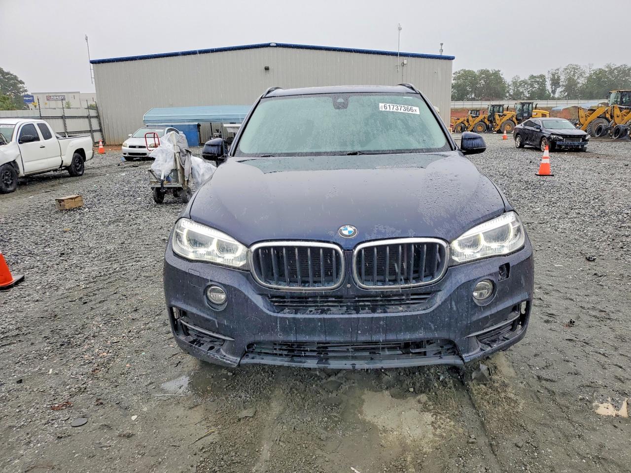 2015 Bmw X5 Xdrive35d Blue vin: 5UXKS4C53F0N11694