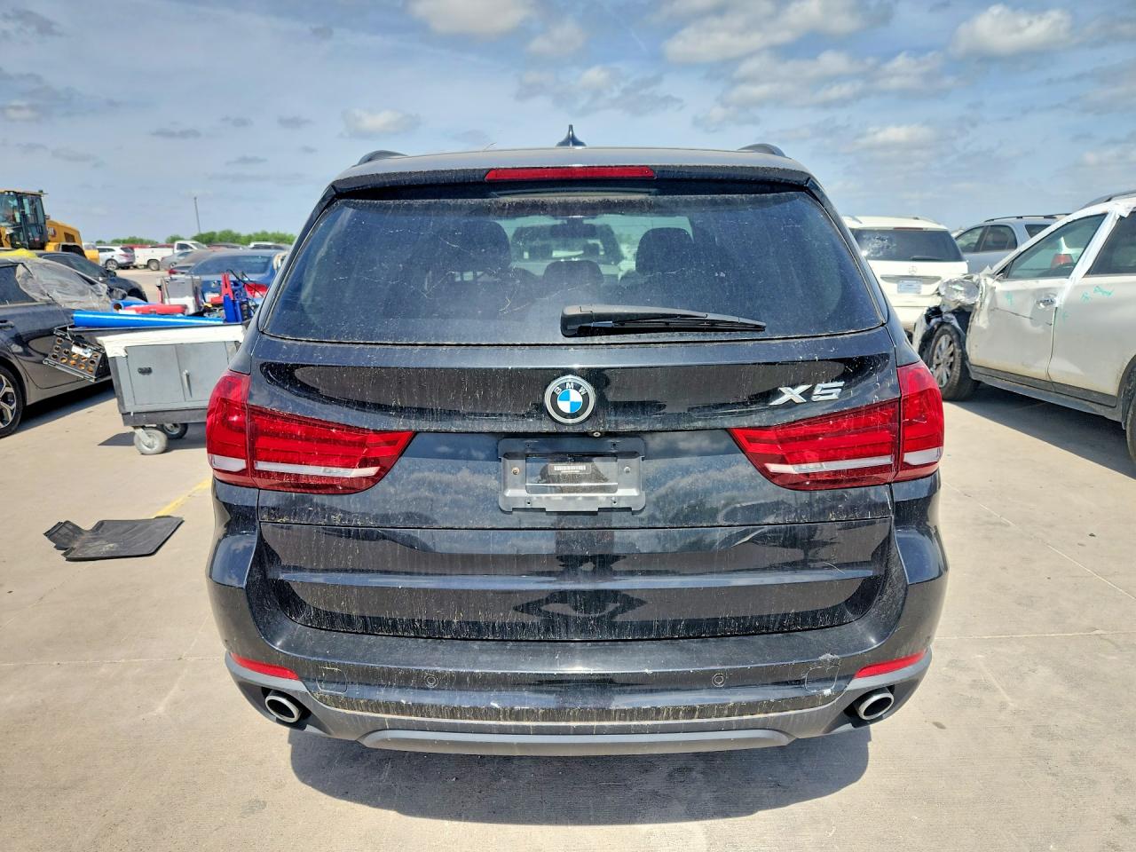 2015 Bmw X5 Xdrive35d Black vin: 5UXKS4C54F0N10554