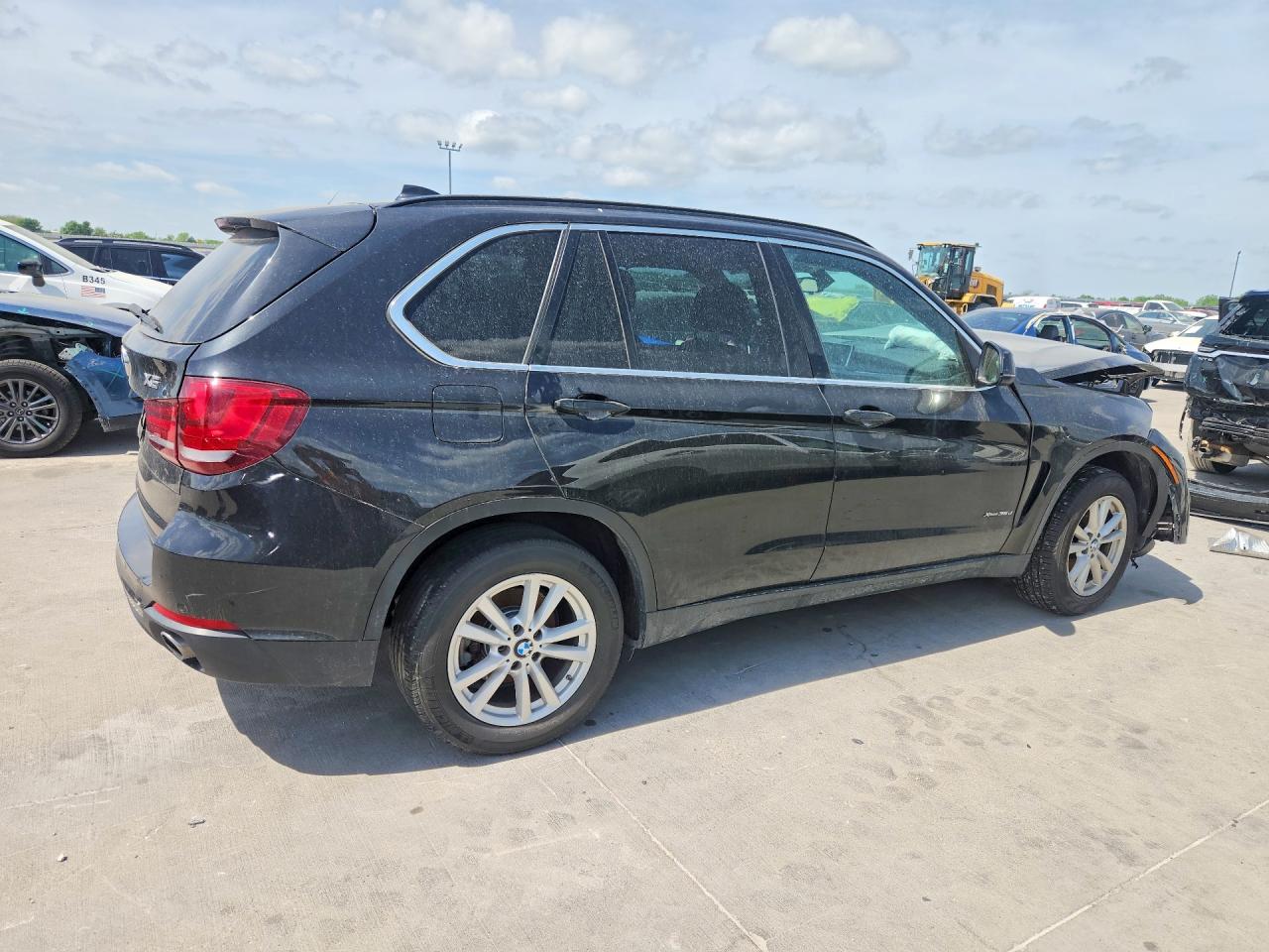 2015 Bmw X5 Xdrive35d Black vin: 5UXKS4C54F0N10554