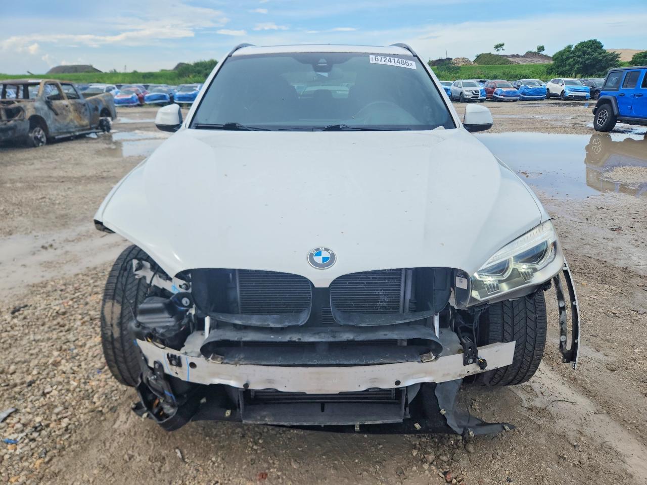 2015 Bmw X5 Xdrive35d Белый vin: 5UXKS4C54F0N12014